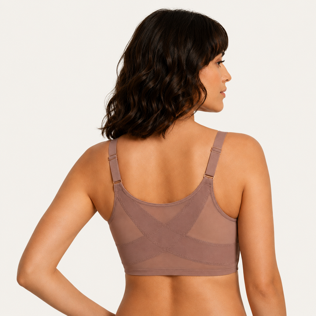 Breathable Mesh Support Bra