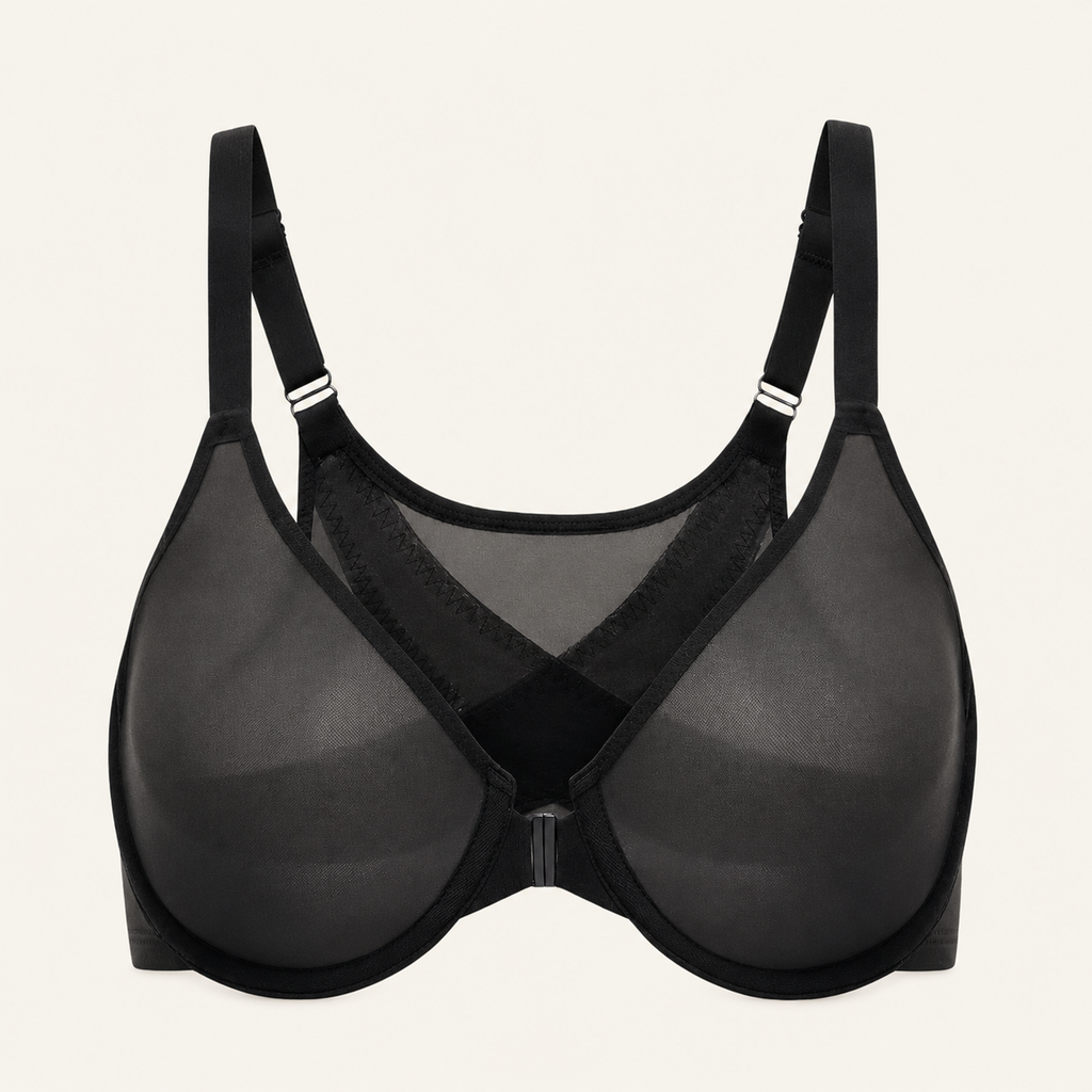 Breathable Mesh Support Bra