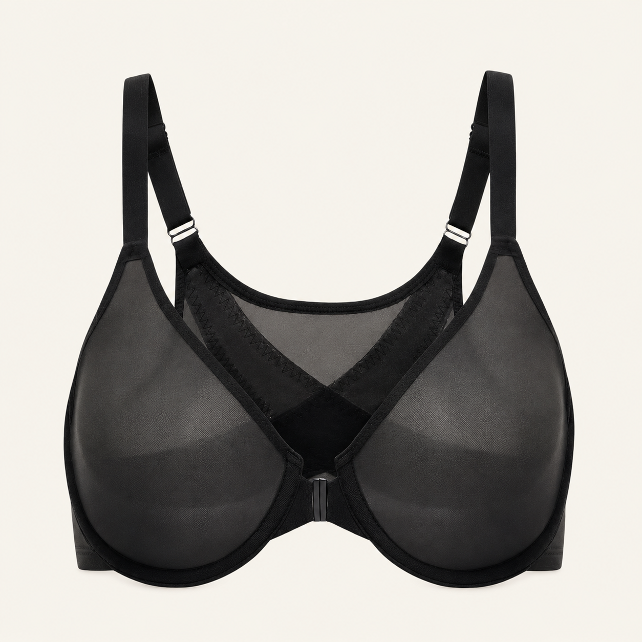Breathable Mesh Support Bra