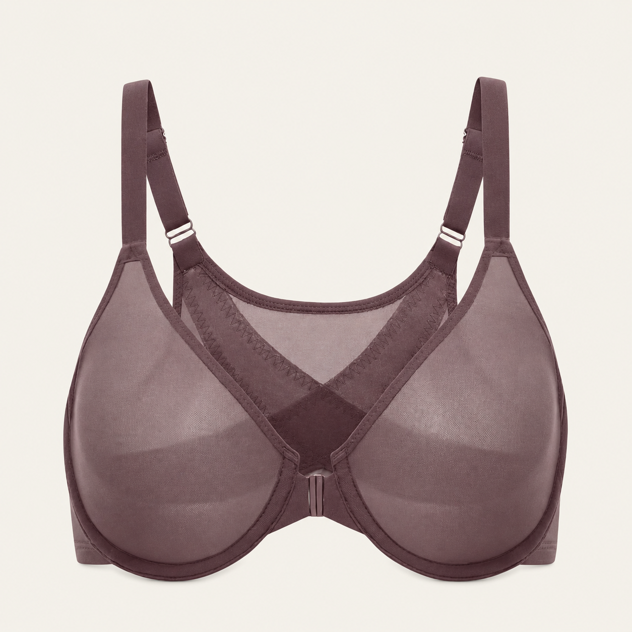 Breathable Mesh Support Bra