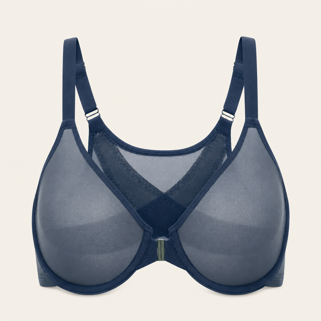 Breathable Mesh Support Bra