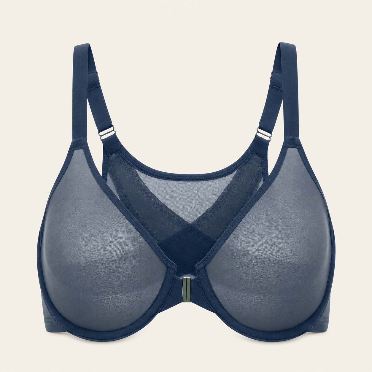 Breathable Mesh Support Bra