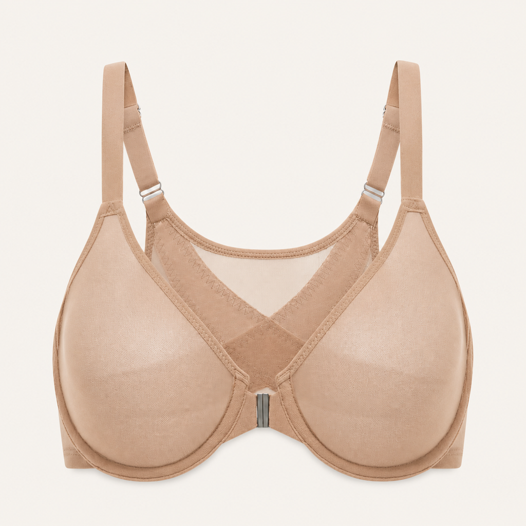 Breathable Mesh Support Bra